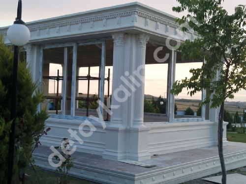 atalca Villa Polyester Prekast Uygulamas