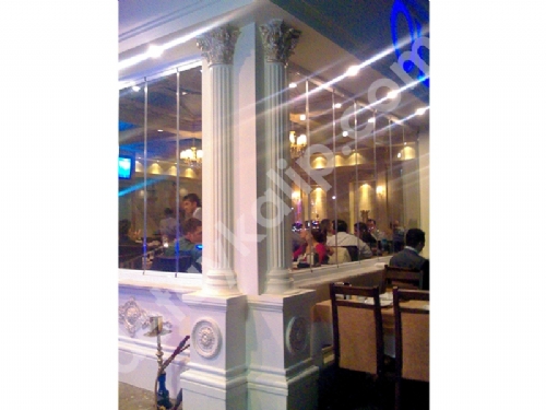 Galata Kprs Olympos Restaurant Cephe Giydirme