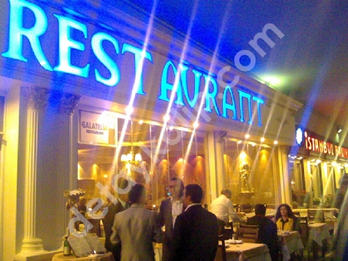 Galata Kprs Olympos Restaurant Cephe Giydirme
